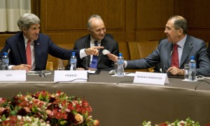 John Kerry,Laurent Fabius, Sergei Lavrov