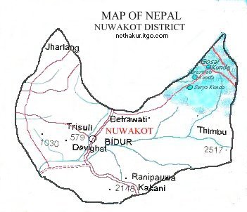 nuwakot_district_map
