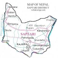 saptari map