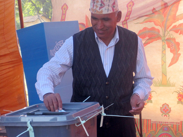 voter- bishnu paudel
