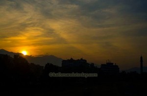 kathmnadu-Sunset