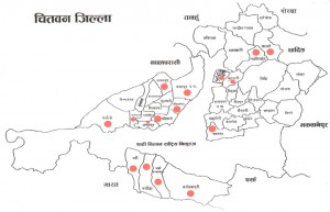 chitwan map