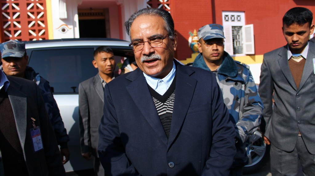 Dahal meets President