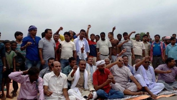 birgunj-naka dharna