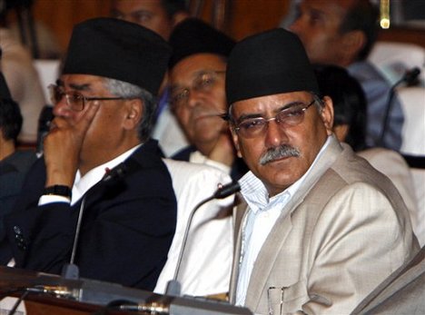 prachanda and sher bahadur